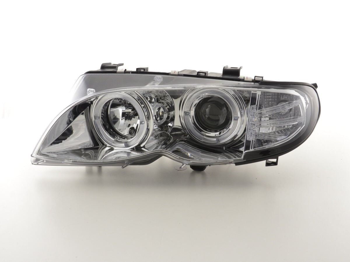 Scheinwerfer Set BMW 3er E46 Limo/Touring 02-05 chrom Scheinwerfer Set BMW 3er E46 Limo/Touring 02-05 chrom